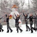 Открытие первого в городе открытого катка с искусственным льдом