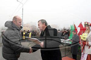2011 11 28 v gomele posle rekonstrukcii otkrylsya polesskij puteprovod4
